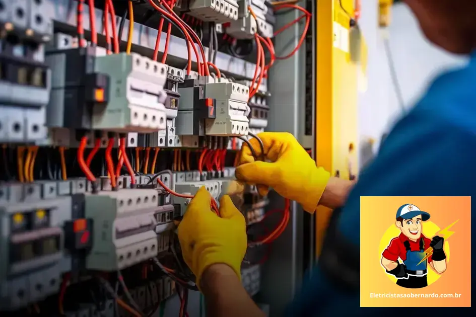 Os benefícios de contratar um eletricista especializado em Parque Terra Nova São Bernardo